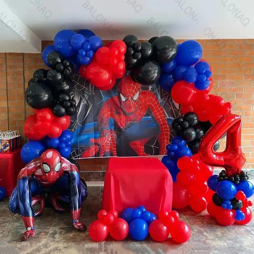 3D Spiderman und Iron Man Luftballon für Kinder Geburtstage